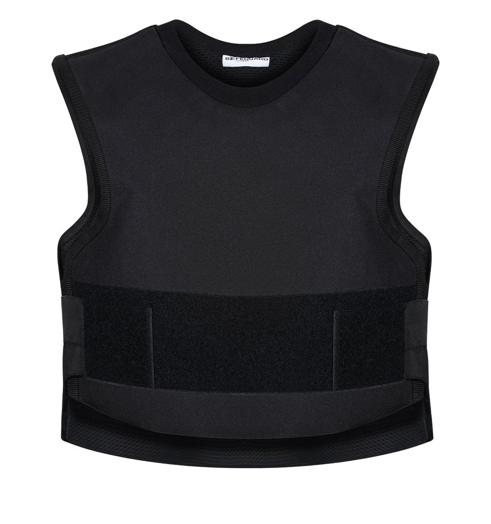 Covert/Overt Ballistic Level II + Stab Level 1 + Spike Level 1 Vest - Black, SafeGuard Clothing US